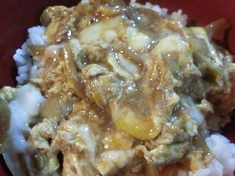 簡単10分！たまご丼